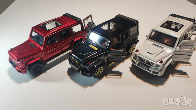 Метални колички Мерцедес G-класа (Mercedes G-klasse G65), мащаб 1:32, снимка 2 - Коли, камиони, мотори, писти - 48785143