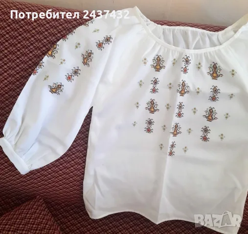 Ръчно изработени ризи с бродерии, снимка 7 - Ризи - 56469058