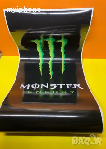 Голяма Лепенка Стикер на Monster Energy размер 38х171 см., снимка 6 - Други - 48313476
