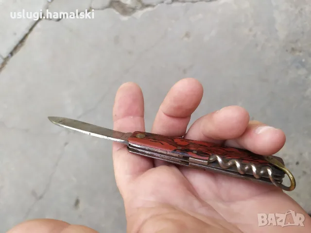 Стар джобен нож Pradel, снимка 4 - Антикварни и старинни предмети - 55778042