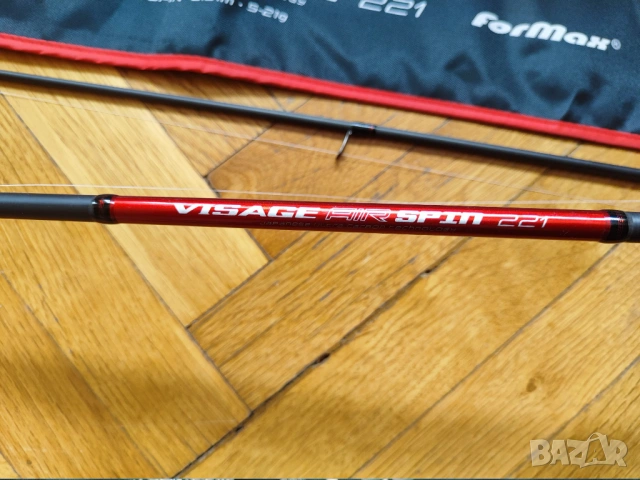 Продавам спининг въдица FORMAX VISAGE AIR SPIN с макара Daiwa Exceler LT 2500D, снимка 4 - Въдици - 54091521