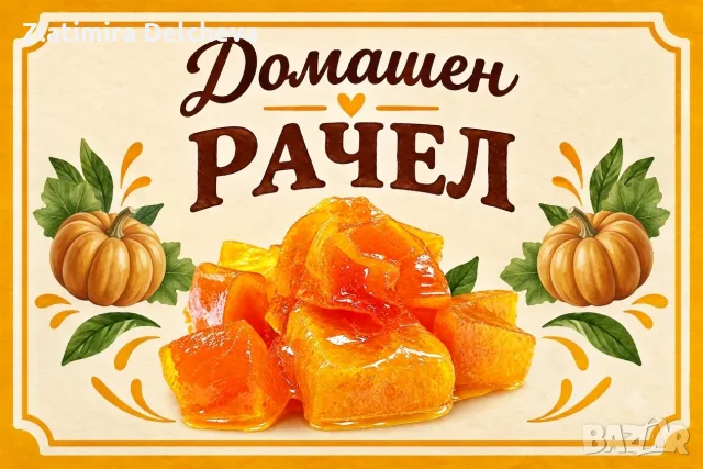 Домашен рачел и мармалад от тиква, снимка 5 - Други - 56257371