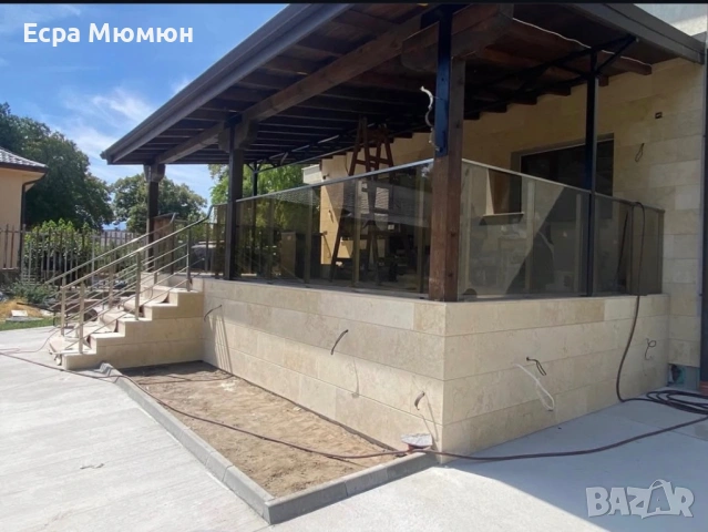 🚨 АЛУМИНИЕВИ ПАРАПЕТИ СЪС И БЕЗ СТЪКЛО – БЕЗ КОМПРОМИСИ 🚨 🌍 Работим в цялата страна и извън нея, снимка 7 - Монтажи - 52876932