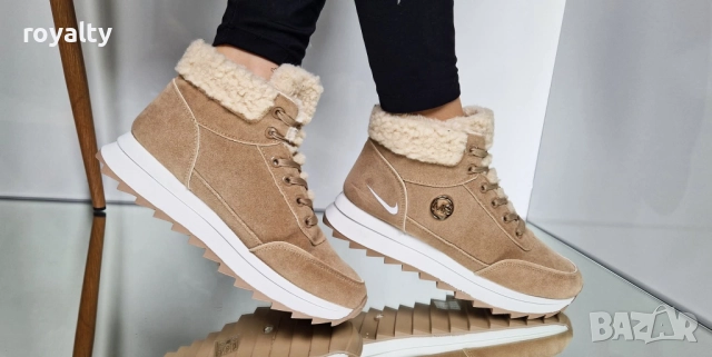 Nike Стилни Зимни Дамски Боти , снимка 5 - Дамски боти - 52117364