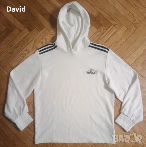 Оригинален дамски суичър/блуза Adidas Smoked Cuff Hoodie