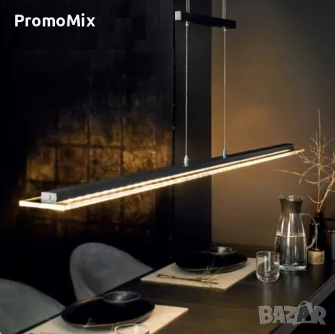 Led полилей Fischer and Honsel Tenso TW 60442 20W 88см Осветително тяло Пендел лампа димируем амбиен, снимка 2 - Лед осветление - 48813346