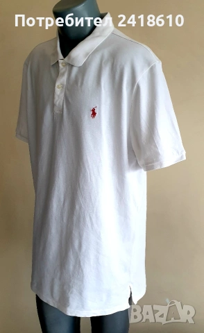 POLO Ralph Lauren Pique Cotton Tailored Fit Mens Size 2XL  ОРИГИНАЛ! Мъжка Тениска!, снимка 2 - Тениски - 54237065