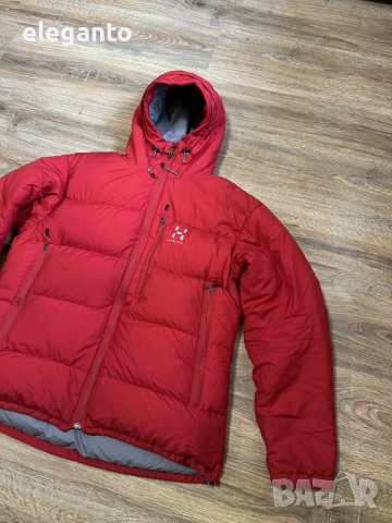 Висок клас зимна пухена HAGLOFS Rosson Down 600fill Puffer Jacket , L размер, снимка 4 - Якета - 52826095