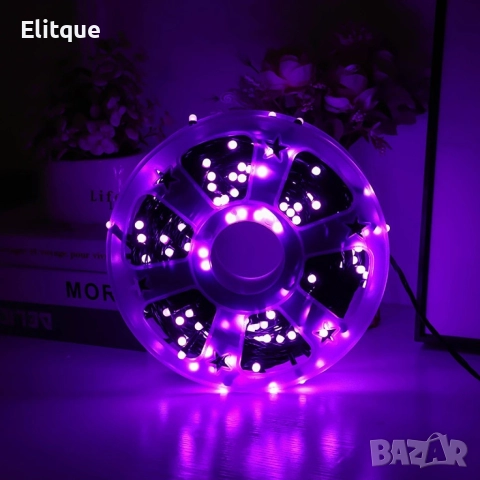 Водоустойчиви Коледни Led лампички Звездно небе - 50 метра 240 светлини, снимка 12 - Лед осветление - 52844285