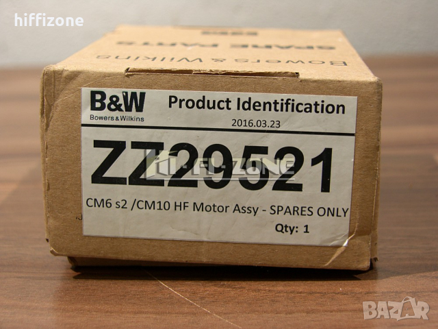 B&W zz29521 високочестотен говорител, снимка 9 - Тонколони - 36427580