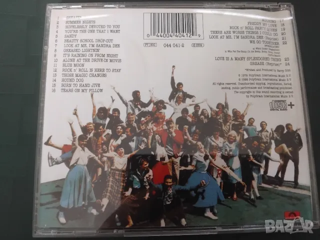 Grease (The Original Soundtrack From The Motion Picture) - матричен диск музика Саундтрак, снимка 2 - CD дискове - 50422143