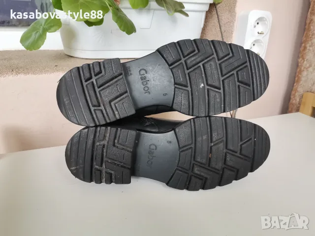 Боти Gabor 38 н. Естествена кожа , снимка 2 - Дамски боти - 56194664