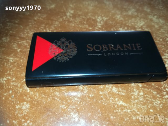 метална запалка-sobranie 0201211515, снимка 4 - Колекции - 31277843