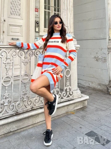 рокля и чанта miu miu , снимка 3 - Рокли - 51389377