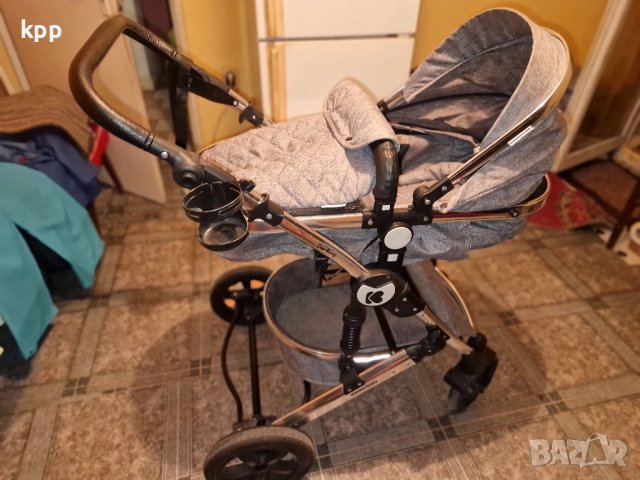 Бебешка количка 3 е 1 с кош за кола, снимка 2 - Детски колички - 42784745