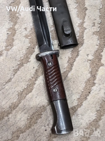 Немски щик нож байонет К98, снимка 3 - Антикварни и старинни предмети - 53328923