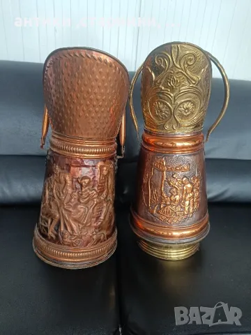 медни поставки за чадъри , снимка 1