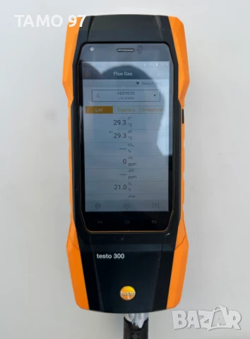 Testo 300 Longlife с bluetooth - Газ анализтор с тъч скрийн, снимка 5 - Други инструменти - 50871746