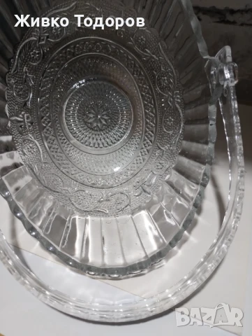 Фруктиери от оловен кристал (над 24%) и стъкло, снимка 14 - Аксесоари за кухня - 51102569