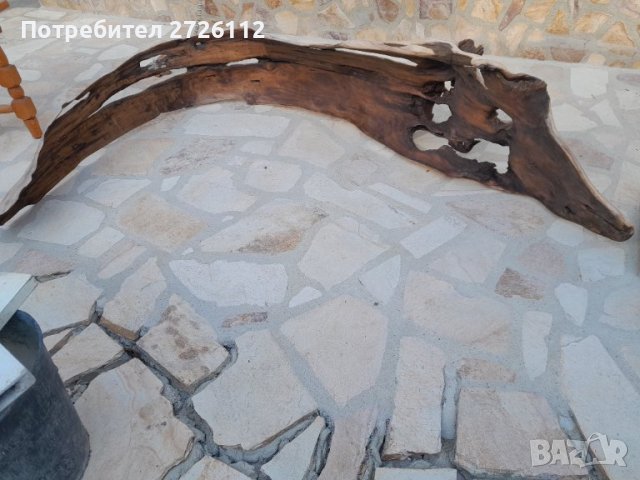 Дървена кора декорация Глинен съд и Гоблен , снимка 7 - Декорация за дома - 42288548