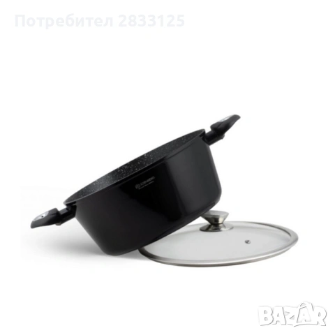 Комплект от 12 части - тенджери, тиган и подложки Edenberg EB-5613, снимка 12 - Съдове за готвене - 53878804