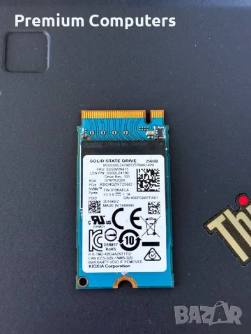 ССД/SSD Toshiba 256GB M.2 NVMe 2230 - 93%