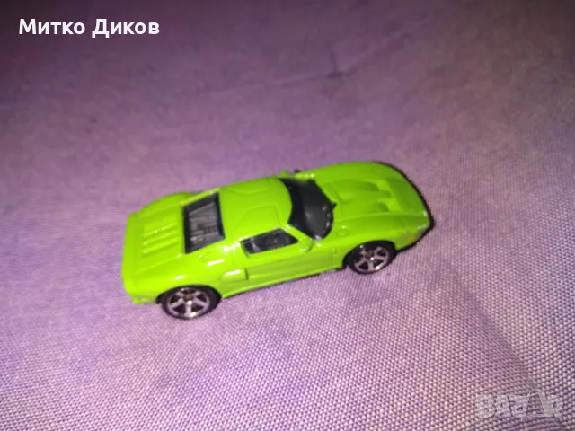 Колекционерска количка Matchbox 2004 Vert Ford GT Fabriqué en Thaïlande échelle 1:62 H1848, снимка 3 - Колекции - 50165767