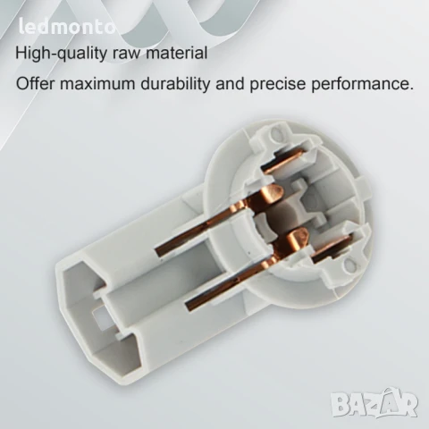 Фасунга за регистрационен номер Toyota Corolla E12 Verso 2001-2009 – OEM 8127502080, снимка 3 - Части - 50569433