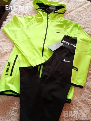💚Дамски екип, Nike pro , снимка 12 - Спортни дрехи, екипи - 53918041