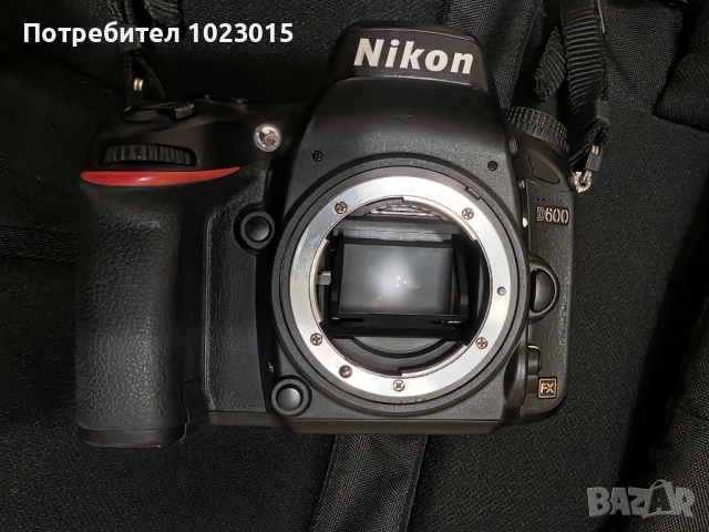 nikon d600 full frame dslr 24mp 15000к