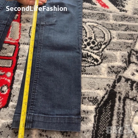 Дамски дънки Karen Millen England, размер US 6 UK 10 EU 38 тъмно сини , снимка 5 - Дънки - 53107483