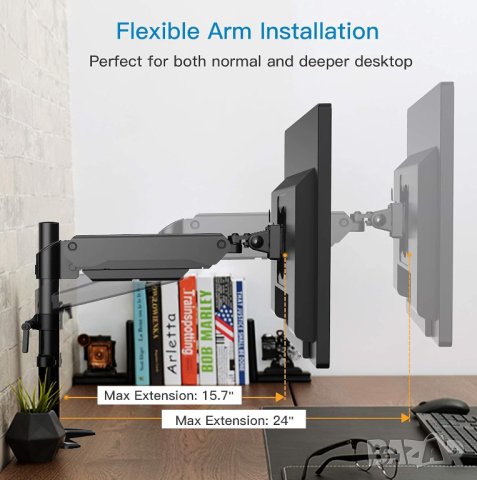 Стойка за монитор HNSS5B, снимка 6 - Други - 42888126