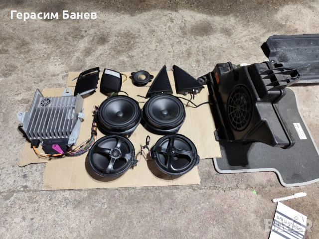 комплект озвучение харман кардон OEM MERCEDES W204 OM651 2014