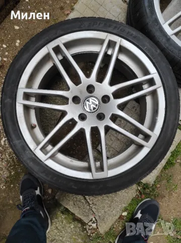 Алуминиеви джанти 19 цола с гуми за Фолксваген, Ауди, Сеат, Шкода, снимка 2 - Гуми и джанти - 48684148