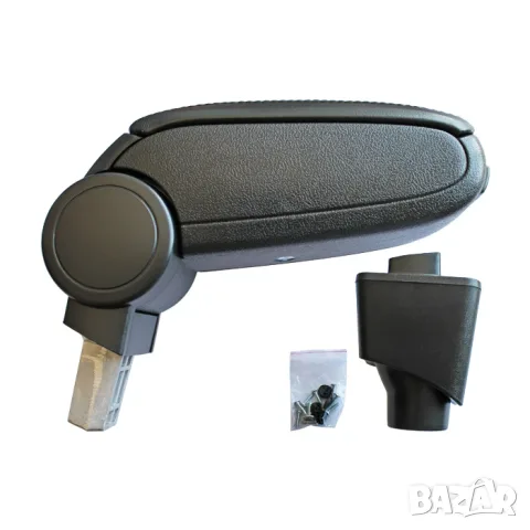 Подлакътник за Dacia Sandero 2012-2020 от черна еко кожа, снимка 2 - Аксесоари и консумативи - 55859929