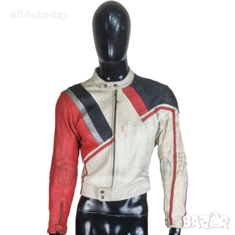 №4436 Мъжко кожено мото яке, снимка 1