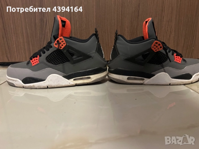 Мъжки обувки Jordan 4, снимка 4 - Кецове - 52018692
