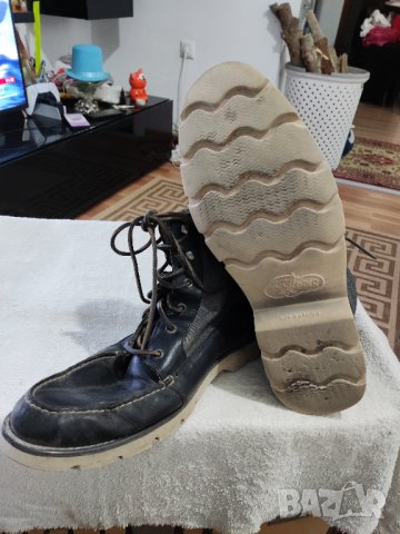 кожени боти Sperry Top Sider Shipyard Rigger, снимка 7 - Мъжки боти - 34981079