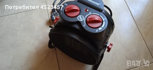 Керамична Вентилаторна Печка PARKSIDE PKH 2000 B1, снимка 3 - Отоплителни печки - 50980227