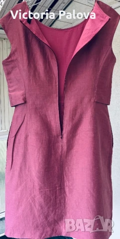 Маркова рокля лукс MaxMara WEEKEND оригинал, снимка 7 - Рокли - 50544840