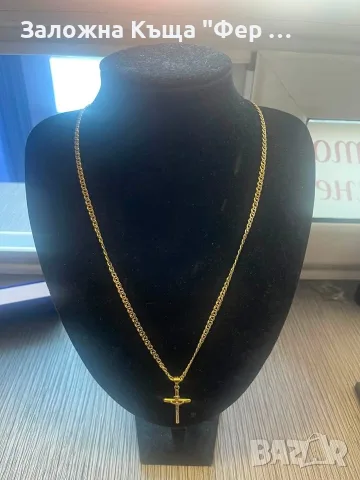 Мъжки синджир с кръст