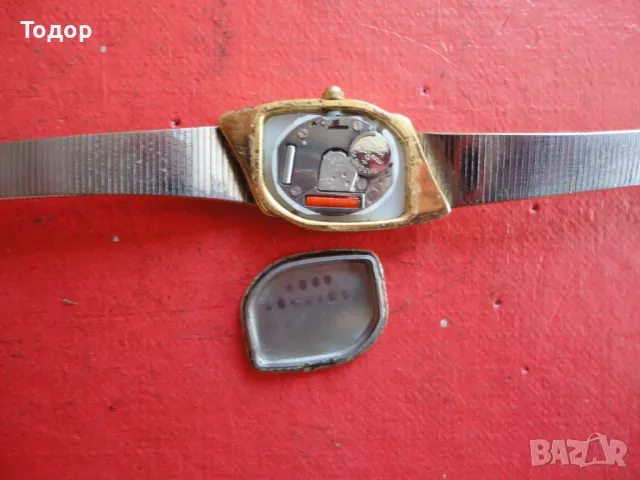 Позлатен швейцарски часовник GM, снимка 7 - Дамски - 48423093