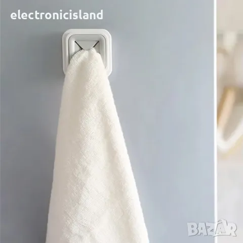 Закачалка държач стойка кука за стена за кърпа, снимка 14 - Аксесоари за кухня - 48353852