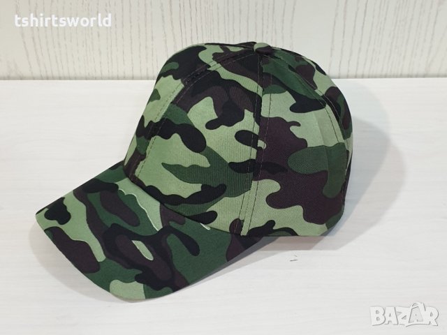 Нова шапка с козирка Камуфлаж, унисекс, снимка 3 - Шапки - 37501862