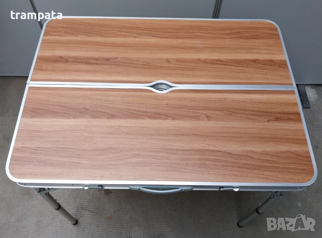 НАЙ ДОБРАТА ОФЕРТА Туристическа Алуминиева маса 90x66x70см. къмпинг, каравана, кемпер, снимка 2 - Къмпинг мебели - 52637364