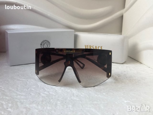 Versace MEDUSA ICON SHIELD слънчеви очила UV 400 защита, снимка 5 - Слънчеви и диоптрични очила - 38820809