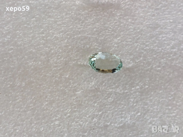 Два натурални камъка аквамарин,големият е 6 карата,малкият 4,50 карата, снимка 9 - Пръстени - 53129536