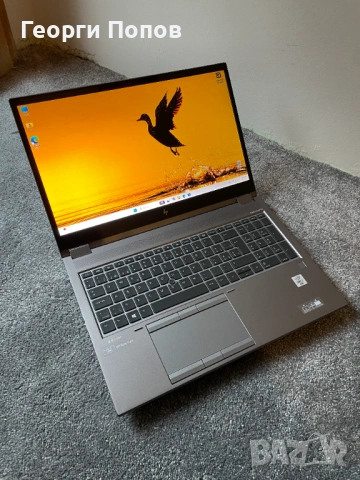 Zbook Fury G7 HP - i7-10850H, 32GB DDR4 RAM, RTX A3000 6GB, 512GB NVMe SSD M.2 / 15.6''FHD IPS, снимка 4 - Лаптопи за работа - 54055685