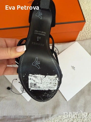 Hermes Kelly 39 дамски сандали, снимка 7 - Сандали - 54341492