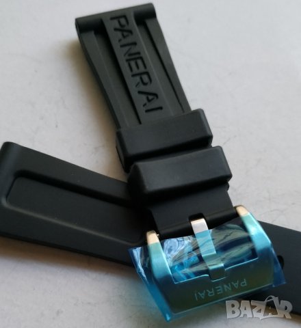  Силиконова каишка PANERAI-24 и 26мм, снимка 4 - Каишки за часовници - 30053675